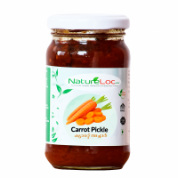 NatureLoC Home Made Carrot Pickle| No Preservatives | Home Made
